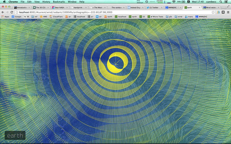 Illustration for article titled Be Totally Entranced By These Technicolor Winds Swirling Around Earth